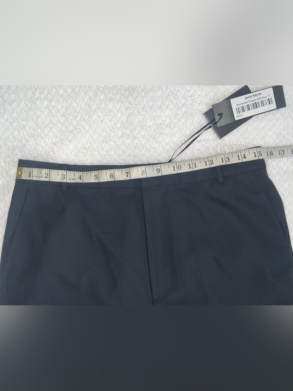 Jenni Kayne Brentwood Dark Navy Trouser - Picture 8 of 11